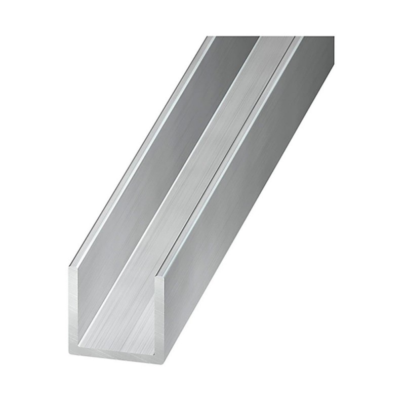 Profilé U 20x25x20x15mm 2m alu brut uc5