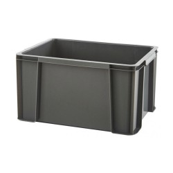 Bac plastique empilable 17L Masterbox gris