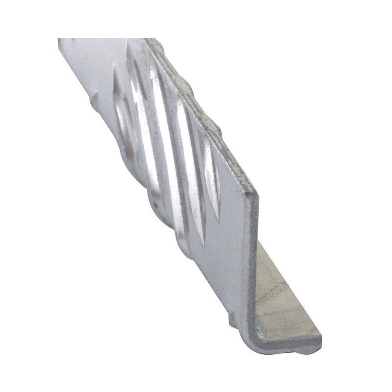 Cornière 30x50mm 1M DAMIER alu brut uc5