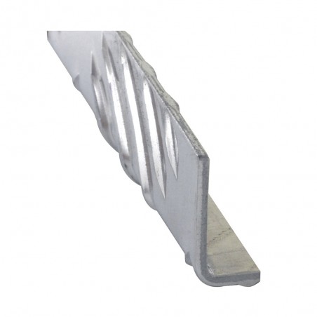 Cornière 30x50mm 1M DAMIER alu brut uc5