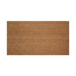 Tapis 100% coco naturel uni sur semelle PVC 33x60cm -  - meilleure qualité