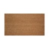 Tapis 100% coco naturel uni sur semelle PVC 33x60cm -  - meilleure qualité