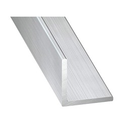 Cornière 10x10x1mm 1M alu anodisé. incolore uc5