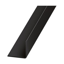Cornière PVC 30x30mm 2Mnoir