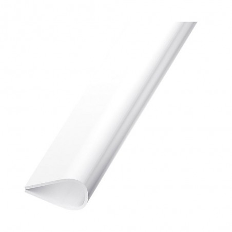 Serre-feuillet 15mm 1M PVC blanc uc5