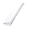 Serre-feuillet 15mm 1M PVC blanc uc5