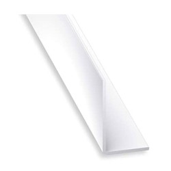 Cornière 20x30mm 1M PVC blanc uc5