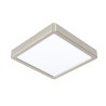 Spot LED encastrable 16.5W 230V nickel mat