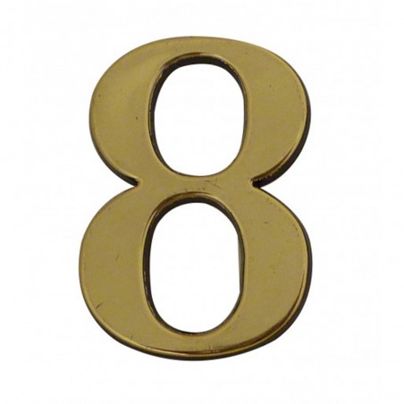 Adhésif N°8 plastique doré H40mm