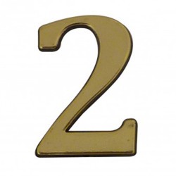 Adhésif N°2 plastique doré H40mm