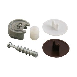 Assemblage excen D25 + caches blancacier plast x8