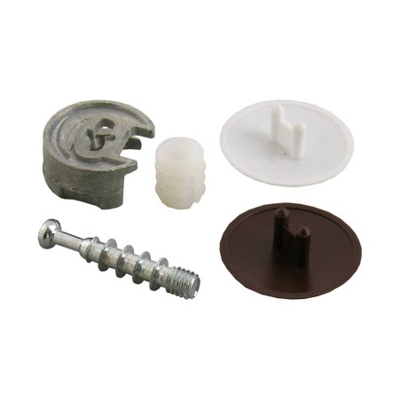 Assemblage excen D25 + caches blancacier plast x8