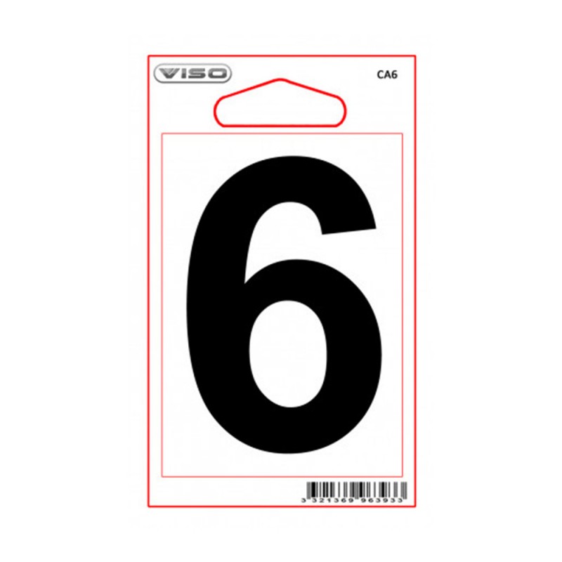 Adhesif N°6 80x56mm