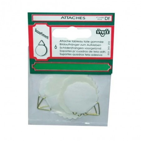 Attache tableau toile assortis