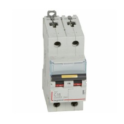 Disjoncteur DX 10000-16KA 2P C 16A