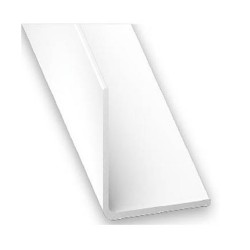 Cornière10x10mm 2M PVC blanc uc5