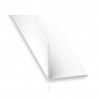 Cornière égale 7mm PVC blc 1M