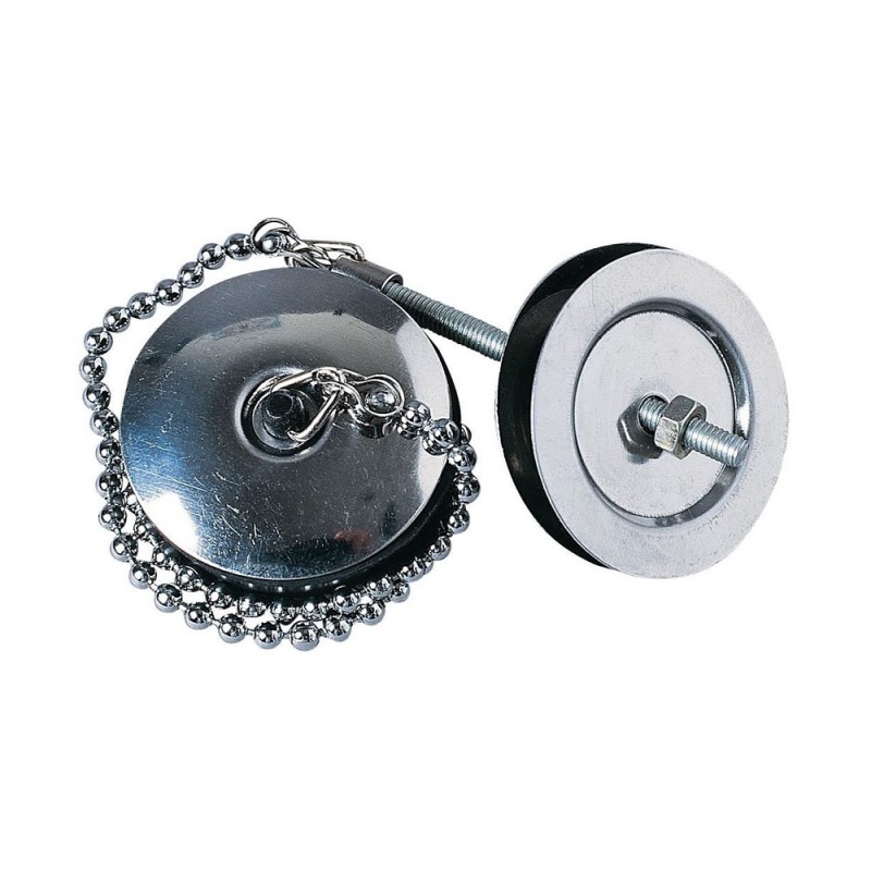 Bouchon D40 enjoliveur inox et cache trou