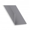 Cornière égale 15mm PVC gris 2M