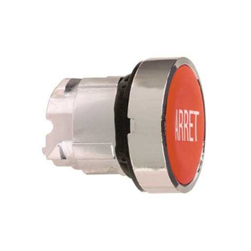 Tête pour bouton ARRET (rouge)