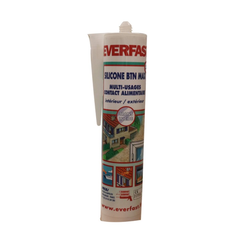 Silicone BTN MAX 310ml translucide -  - meilleure qualité