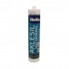 Mastic silicone Aklesil 280ml noir -  - meilleure qualité
