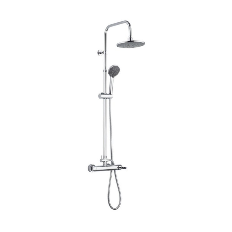 Colonne de douche mitigeur mécanique Essentiale chrome -  - meilleure qualité