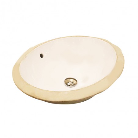 Vasque à encastrer sous plan52x45cm roca