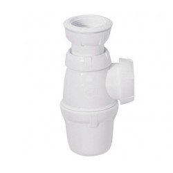 Siphon de lavabo réglable en hauteur 40 mm