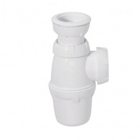 Siphon de lavabo réglable en hauteur 40 mm