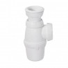 Siphon de lavabo réglable en hauteur 40 mm