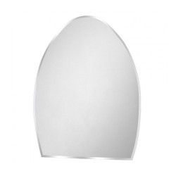 Miroir demi-oval D1018 60x45 -  - meilleure qualité
