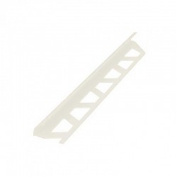 Profilé de finition 8mm en PVC blanc 2