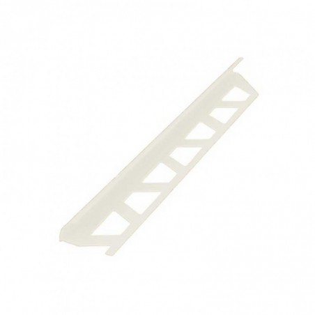 Profilé de finition 8mm en PVC blanc 2