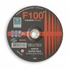 Meule F100 D115x1x22 plat SUPER INOX NEW DESIGN uc100