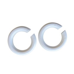 Bague reduc dabat-jour e27-b22 ou E14 blanc uv4