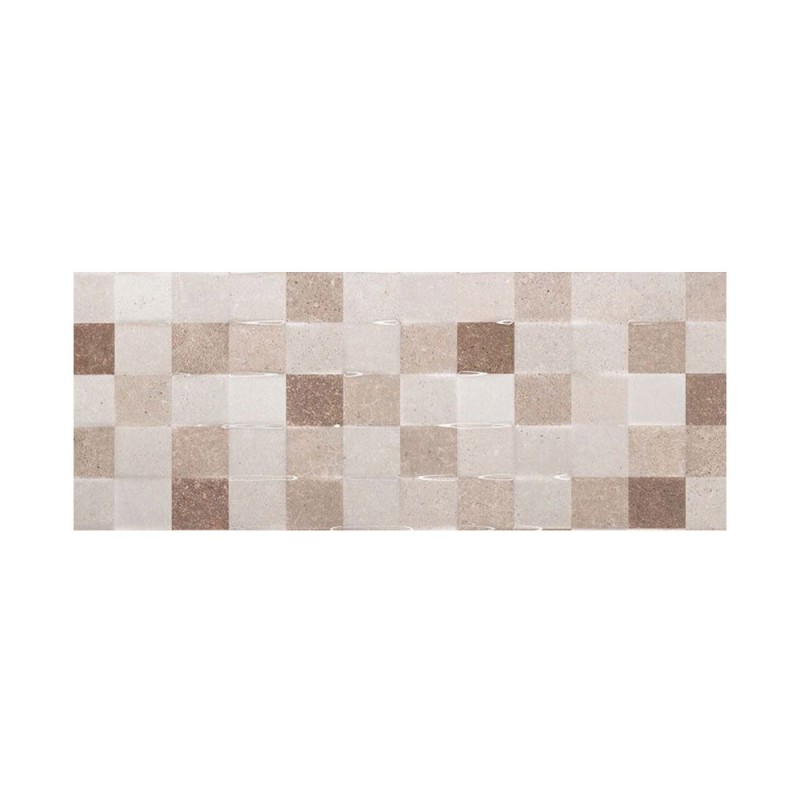 Carrelage mural33.3x55cmBadem rlv tortora*