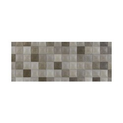 Carrelage mural 20x60cmKenya 3d silver