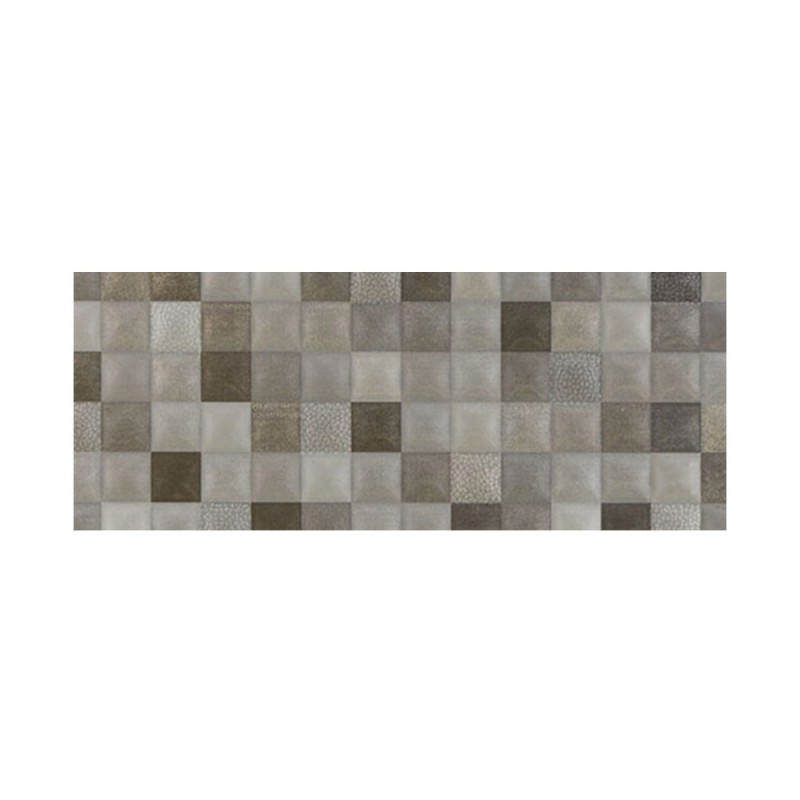 Carrelage mural 20x60cmKenya 3d silver