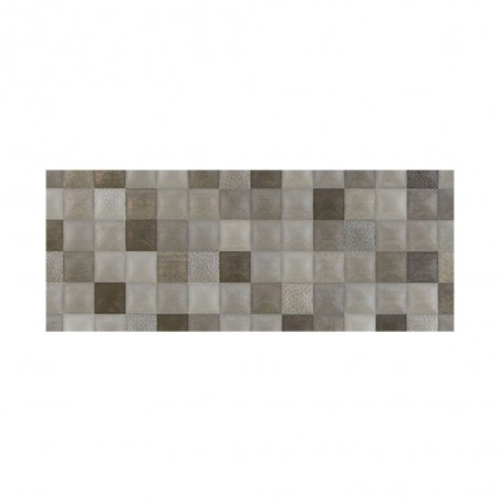 Carrelage mural 20x60cmKenya 3d silver