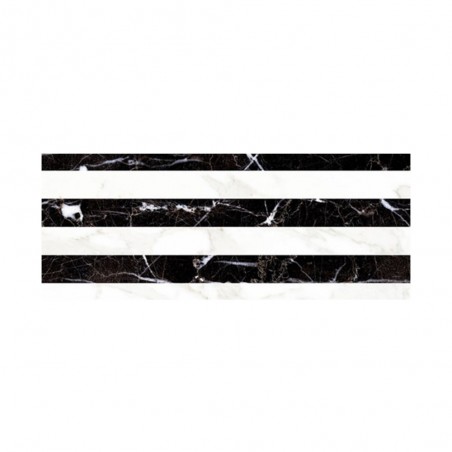 Carrelage mural20x60cmStripe carrara albineg BR