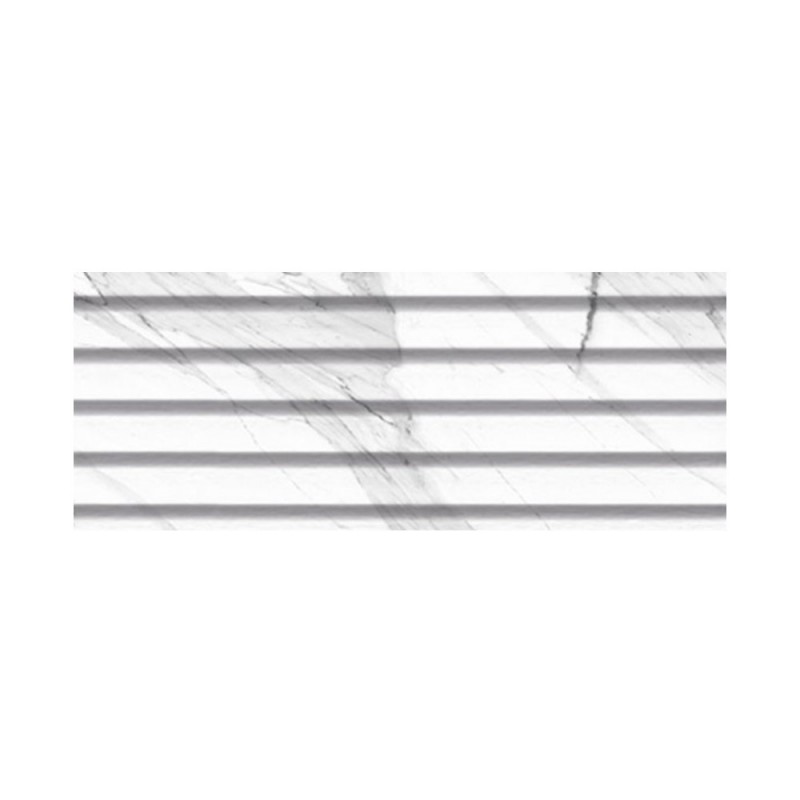 Carrelage mural20x60cmStripe carrara blanco BR