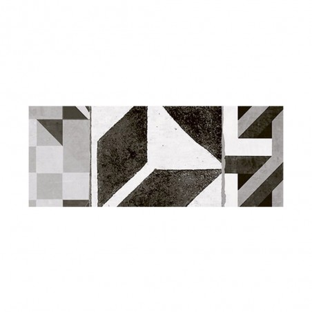 Carrelage mural20x60cmHydra titanio dec