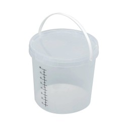 Seau 10L gradué couvercle UV10 -  - meilleure qualité