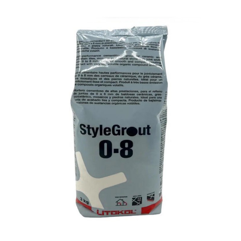 Ciment joint STYLEGROUT 0-8 3kg black-2 -  - meilleure qualité