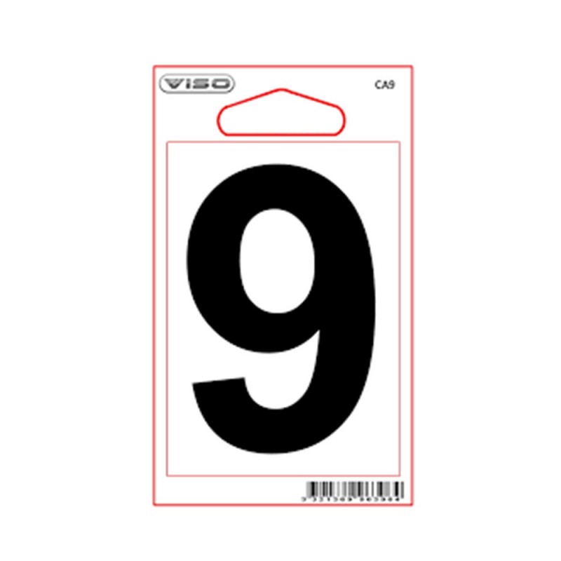 Adhesif N°9 80x56mm