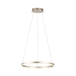 Suspension en acier champagne TONARELLA 78w warm white-dimmable
