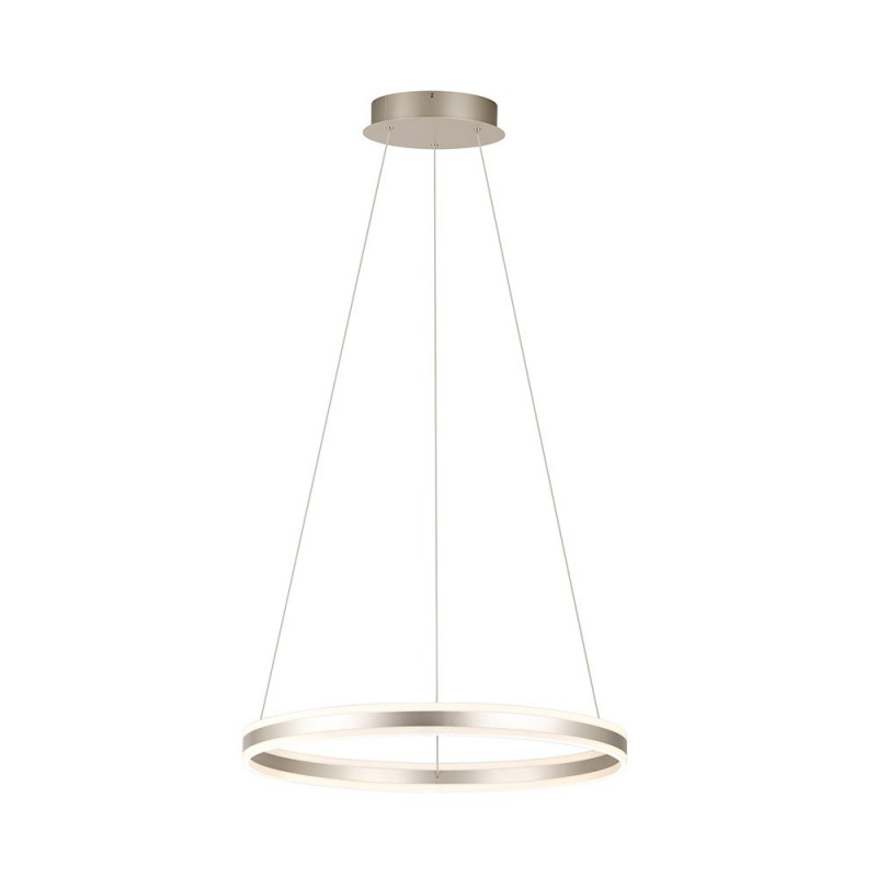 Suspension en acier champagne TONARELLA 78w warm white-dimmable