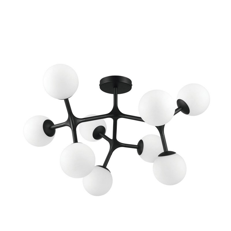 Plafonnier Verre opale-noirMARAGALL9XG9 3W 360LM D730