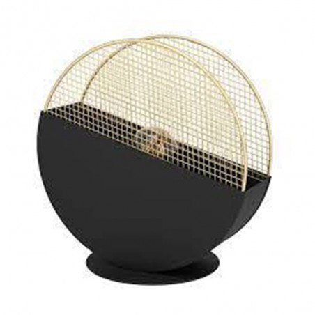 Lampe de tablenoir-doré  MUMBLES E27 40W H2